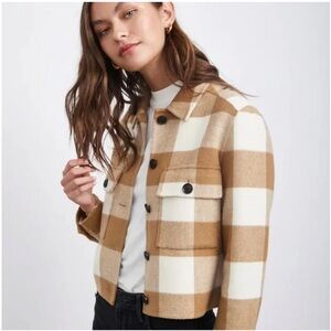 Rails Steffi Jacket - Camel Buffalo Plaid